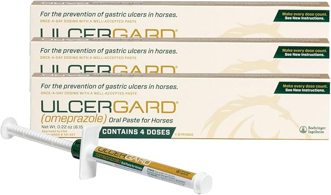 UlcerGard (Omeprazole) Oral Paste | Gastric Ulcer Prevention for Horses