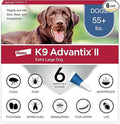 K9 Advantix II XL Dog Vet-Recommended Flea, Tick & Mosquito Treatment & Prevention | Dogs Over 55 lbs. | 6-Mo Supply