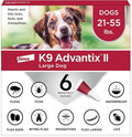 K9 Advantix II Large Dog Vet-Recommended Flea, Tick & Mosquito Treatment & Prevention | Dogs 21–55 lbs. | 6-Month Supply