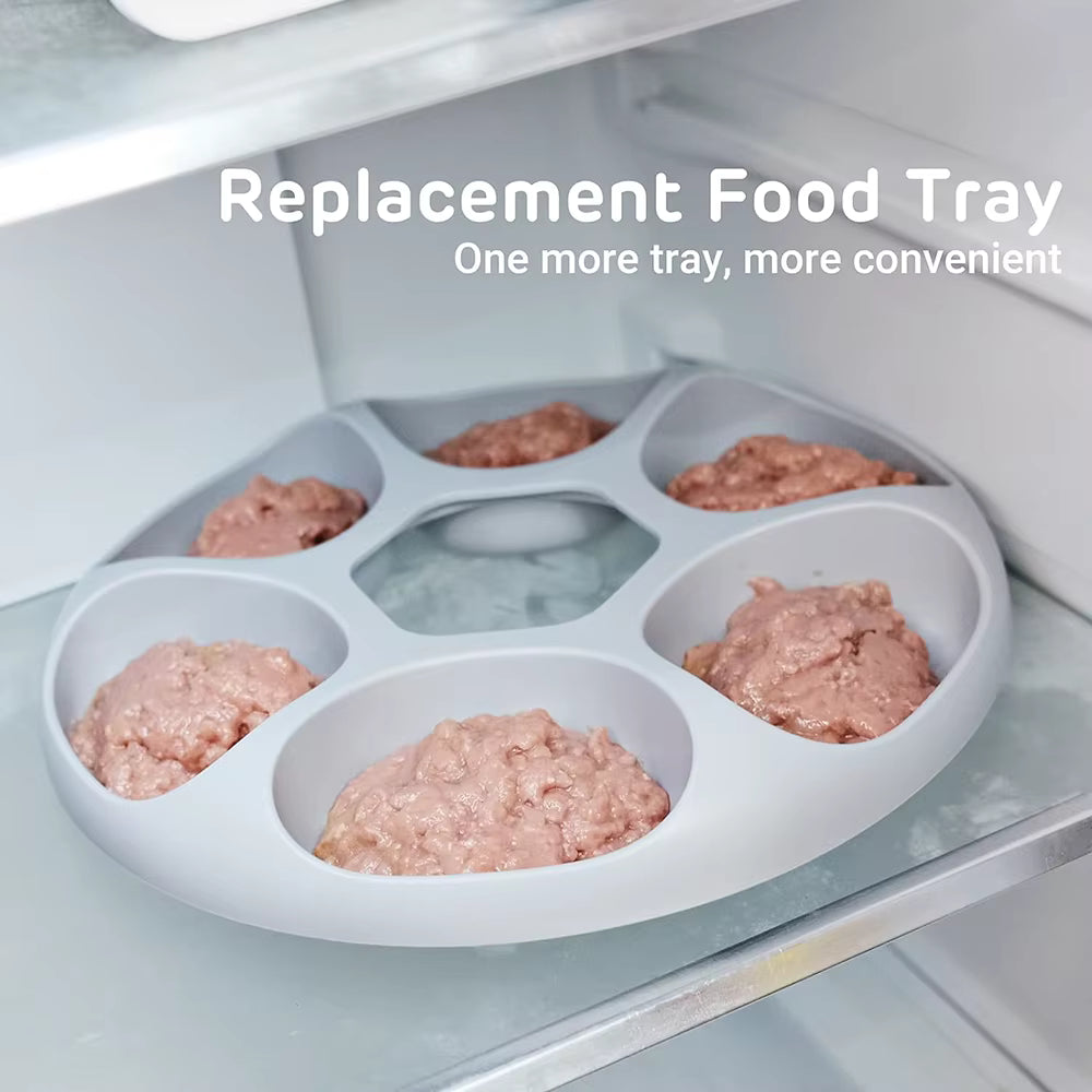 Rechargeable Wet Food Cat and Dog Automatic Feeder – Smart Timed Feeding Wet Food Bowl for Pets