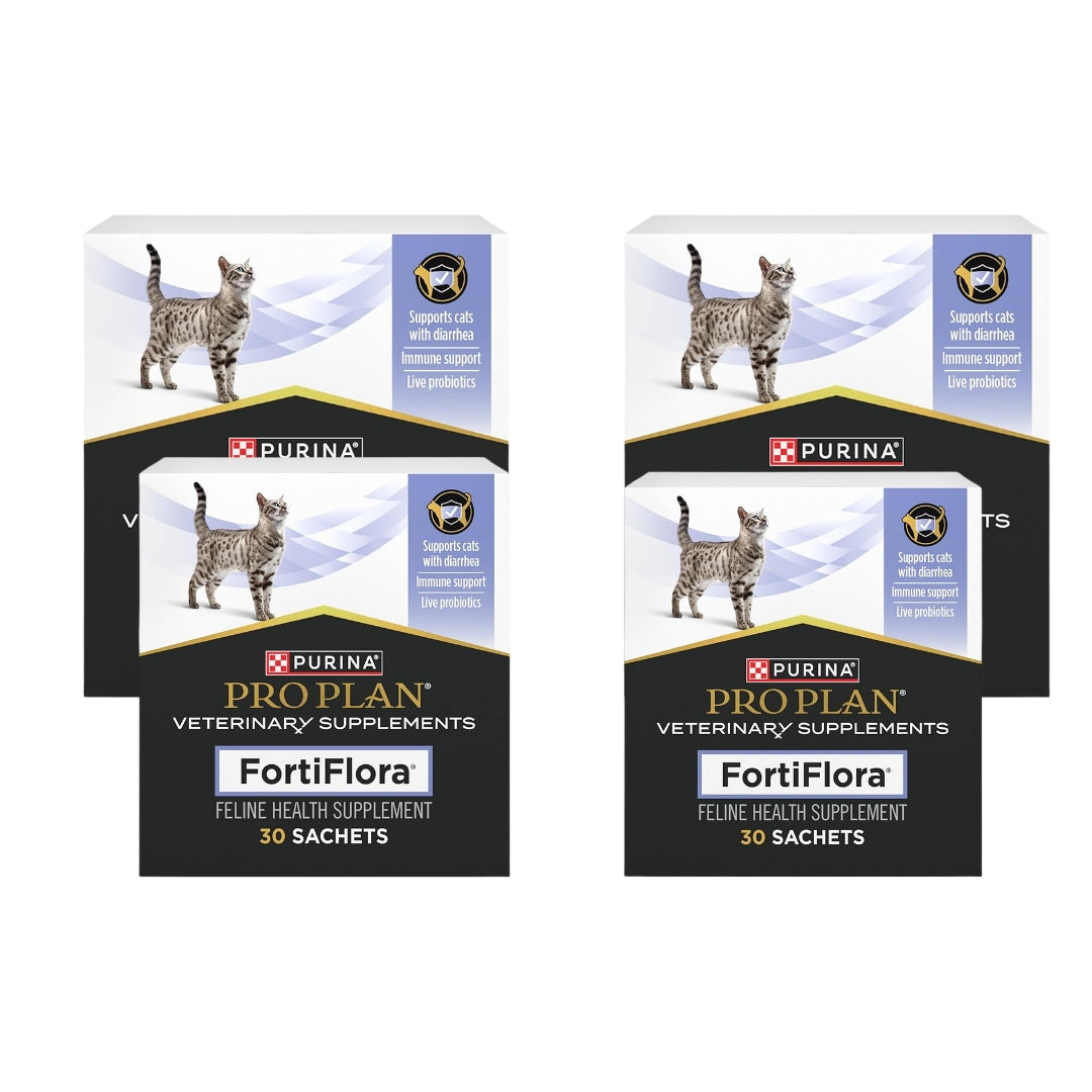 Purina Pro Plan Veterinary Supplements FortiFlora Cat Probiotic Supplement – 30 Count Box